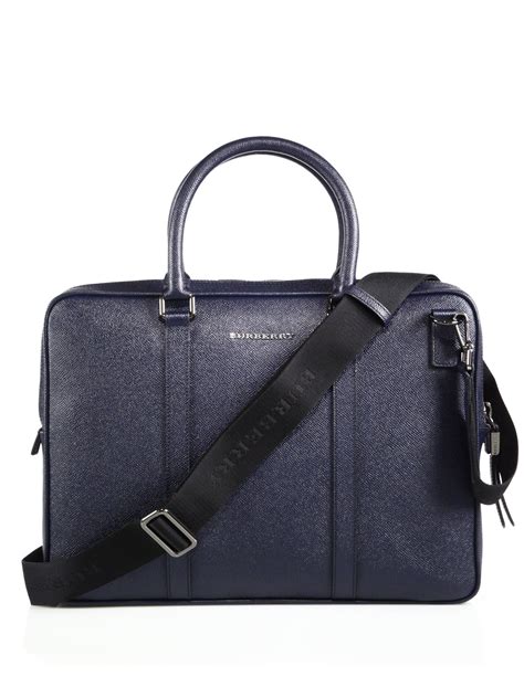 briefcase burberry|burberry leather briefcase for men.